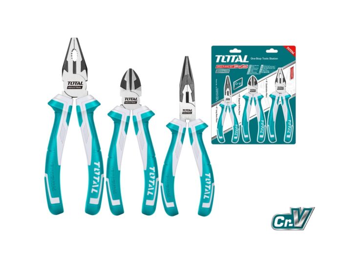 Total 3PCS Pliers Set- THT2K0301 - Image 1