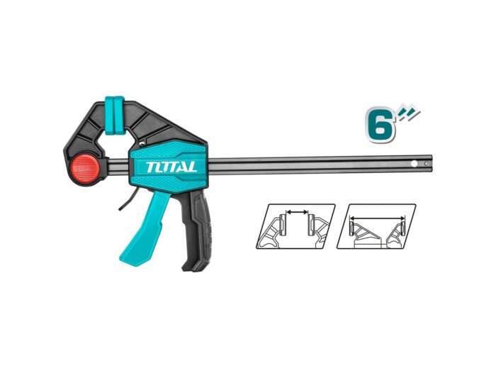 Total Quick Bar Clamps 6"- THT1340601 - Image 1