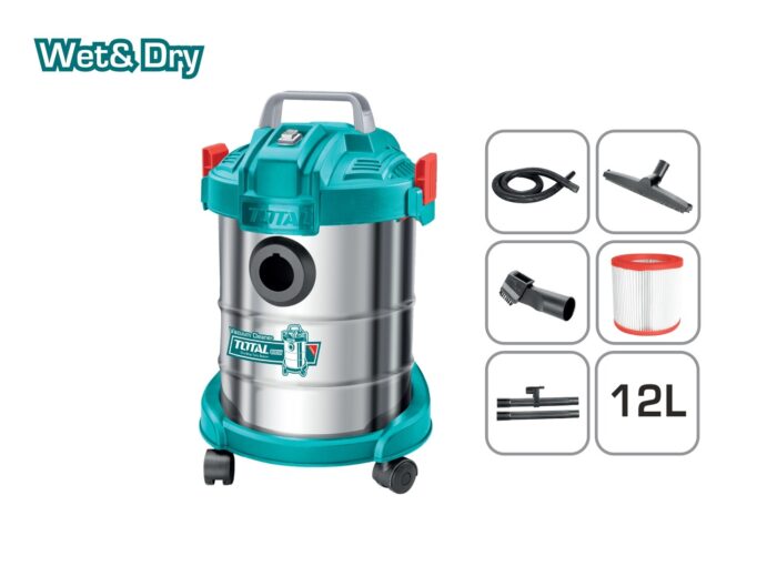 Total Vacuum Cleaner Wet & Dry 800W - TVC14122 - Image 1