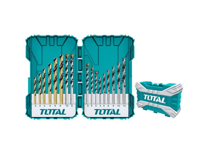 Total 16PCS Metal,Concrete & Wood Drill Bit Set- TACSDL11601 - Image 1