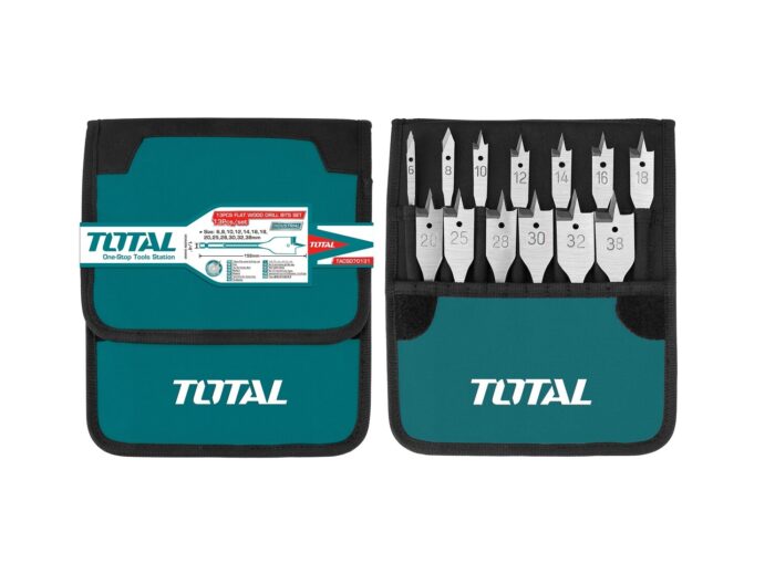 Total Flat Wood Drill Bit Set- TACSD70131 - Image 1
