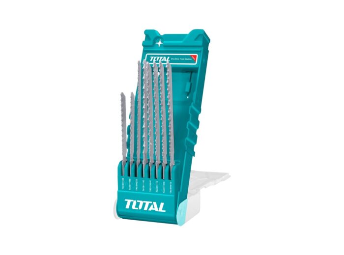 Total 8Pcs Jig Saw Blade Set- TACSD7386 - Image 1