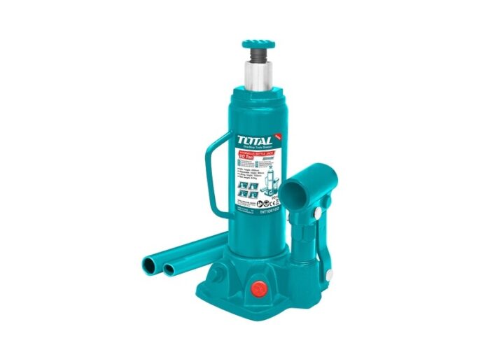 Total Hydraulic Bottle Jack 10 Ton - THT109102 - Image 1