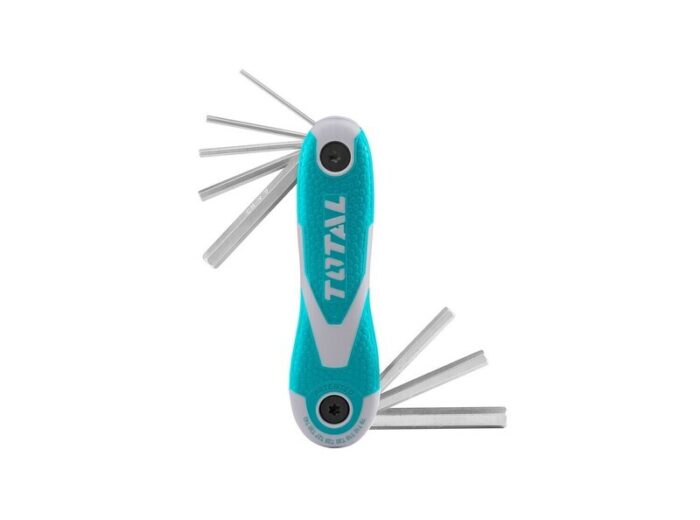 Total Cr-V Hex Key 8PCS Pocket Set - THT1061826 - Image 1