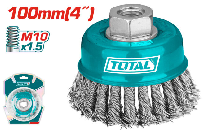 Total Tools Wire Cup Brush- TAC32042 - Image 1