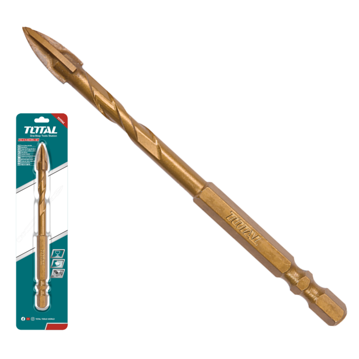 Total 12*87mm Tile and Glass Drill Bit –TACG211212 - Image 1